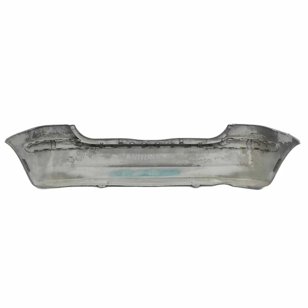 Bumper Trim Panel Polar Silver Metallic - 761 to Mercedes W168 Rear with Part number A1688852625 Mercedes W168 Rear Bumper Trim Panel Polar Silver Metallic - 761 - SKU A1688852625-PLS1 - Part number A1688852625