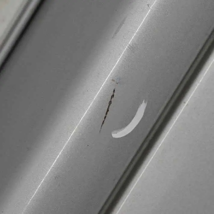 Mercedes W168 Rear Bumper Trim Panel Polar Silver Metallic - 761 - SKU A1688852625-PLS1 - Part number A1688852625