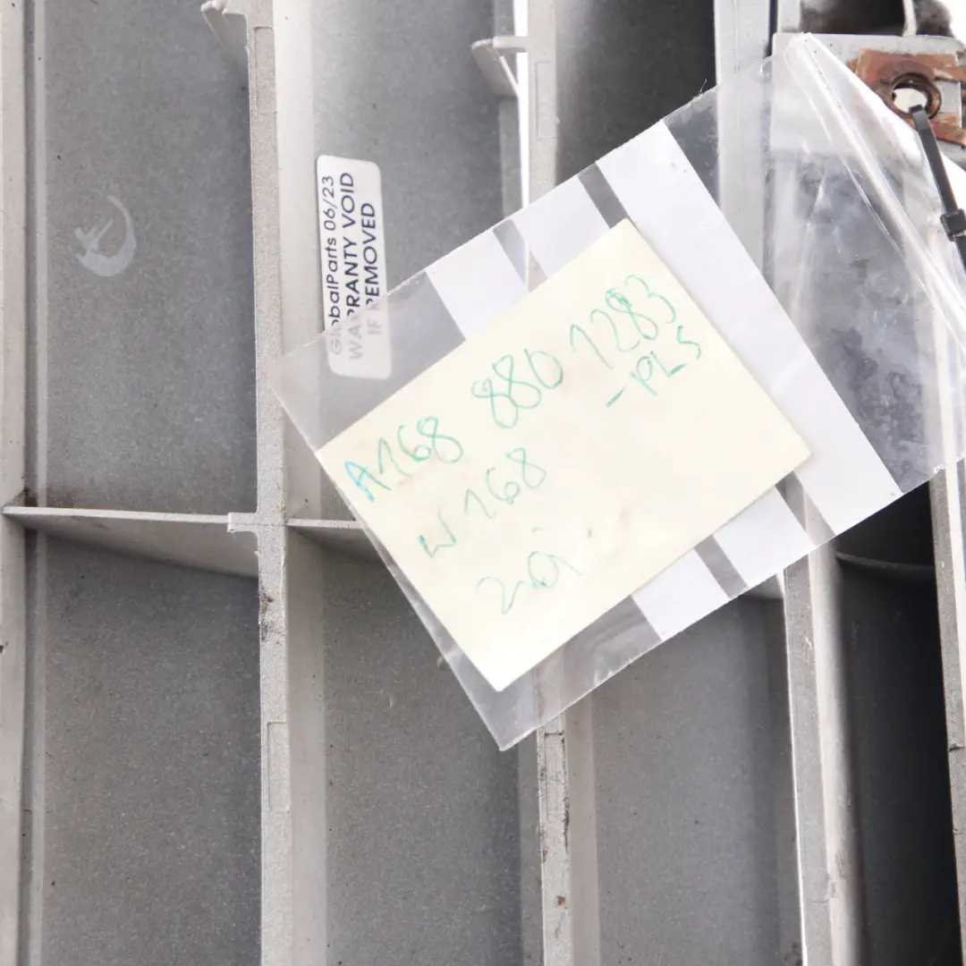 Front Bonnet Radiator Grille Cover Polar Silver 761 A1688801283 to Mercedes W168 with Part number A1688880360 Mercedes W168 Front Bonnet Radiator Grille Cover Polar Silver 761 A1688801283 - SKU A1688880360-PLS - Part number A1688880360