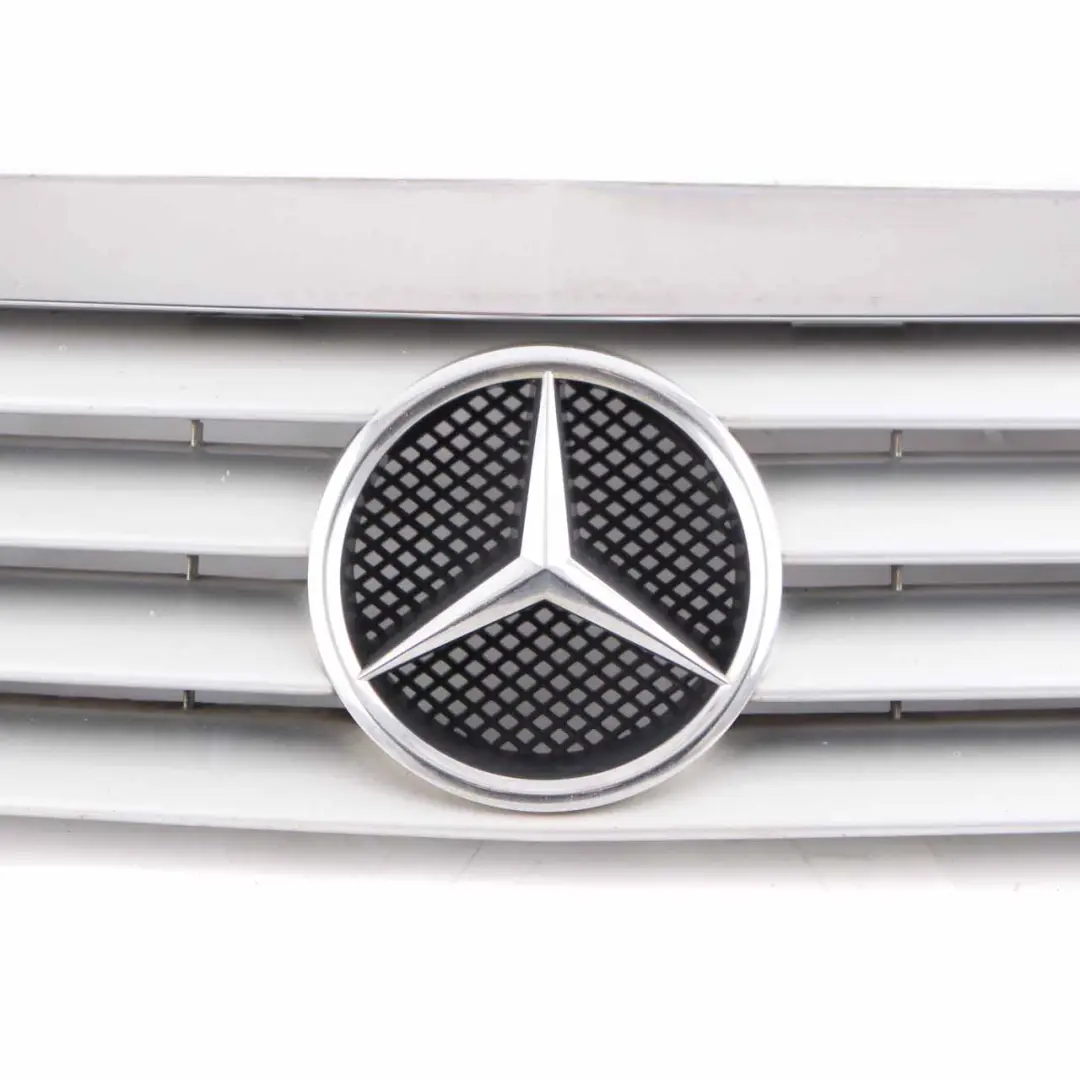 Front Bonnet Radiator Grille Cover Polar Silver 761 A1688801283 to Mercedes W168 with Part number A1688880360 Mercedes W168 Front Bonnet Radiator Grille Cover Polar Silver 761 A1688801283 - SKU A1688880360-PLS - Part number A1688880360