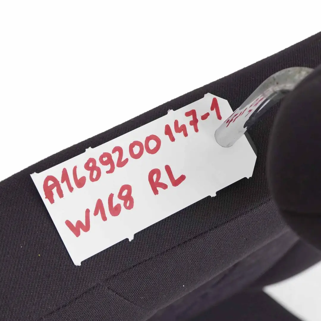 Mercedes W168 Seat Backrest Rear Left N/S Sofa Back Seat Cloth Fabric A-Class - SKU A1689200147-1 - Part number A1689200147