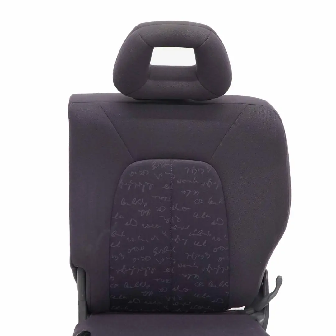 Mercedes W168 Hinten Links Sitz Rücksitz Stoff Anthrazit - SKU A1689200147-1 - Teilenummer A1689200147