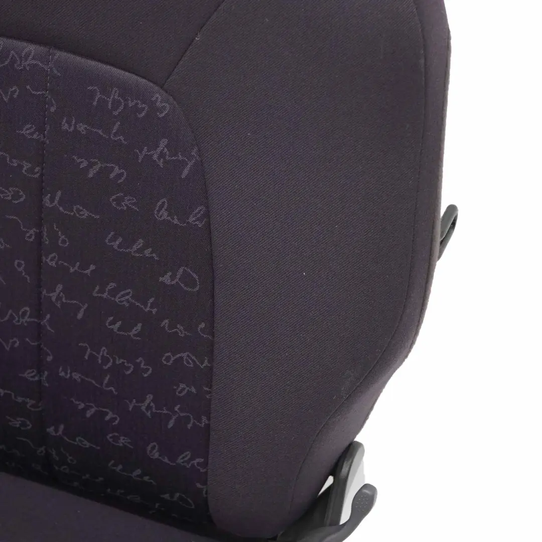 Backrest Rear Left N/S Sofa Back Seat Cloth Fabric A-Class to Mercedes W168 Seat with Part number A1689200147 Mercedes W168 Seat Backrest Rear Left N/S Sofa Back Seat Cloth Fabric A-Class - SKU A1689200147-1 - Part number A1689200147