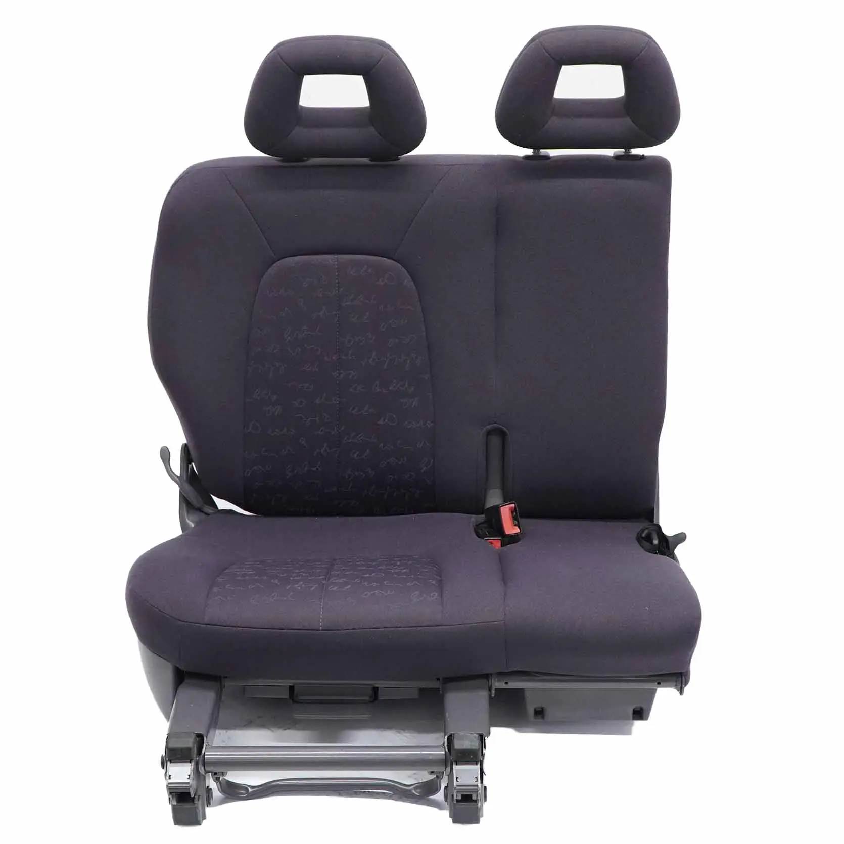 Mercedes W168 Seat Backrest Rear Right O/S Back Seat Cloth Fabric Slate Grey