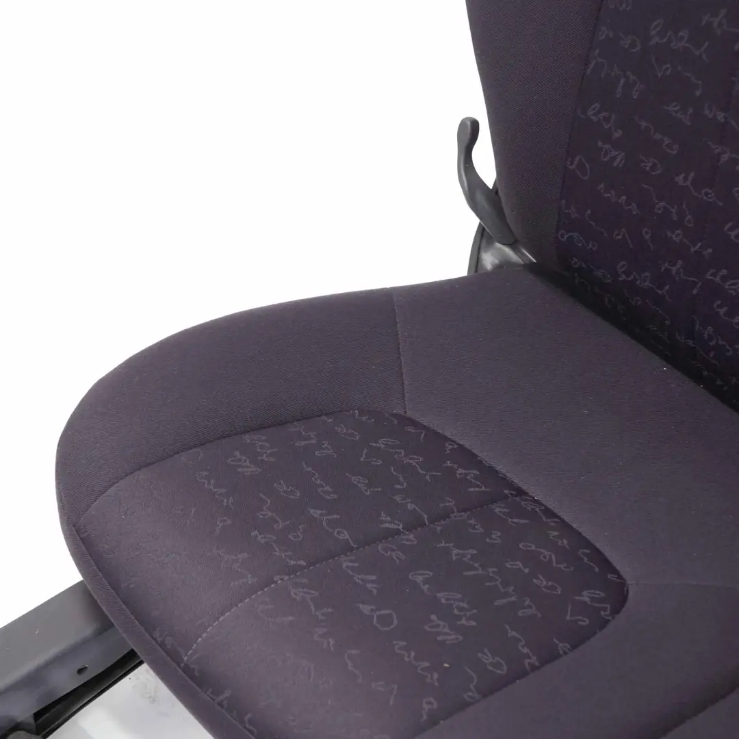 Mercedes W168 Seat Backrest Rear Right O/S Back Seat Cloth Fabric Slate Grey - SKU A1689200247-1 - Part number A1689200247