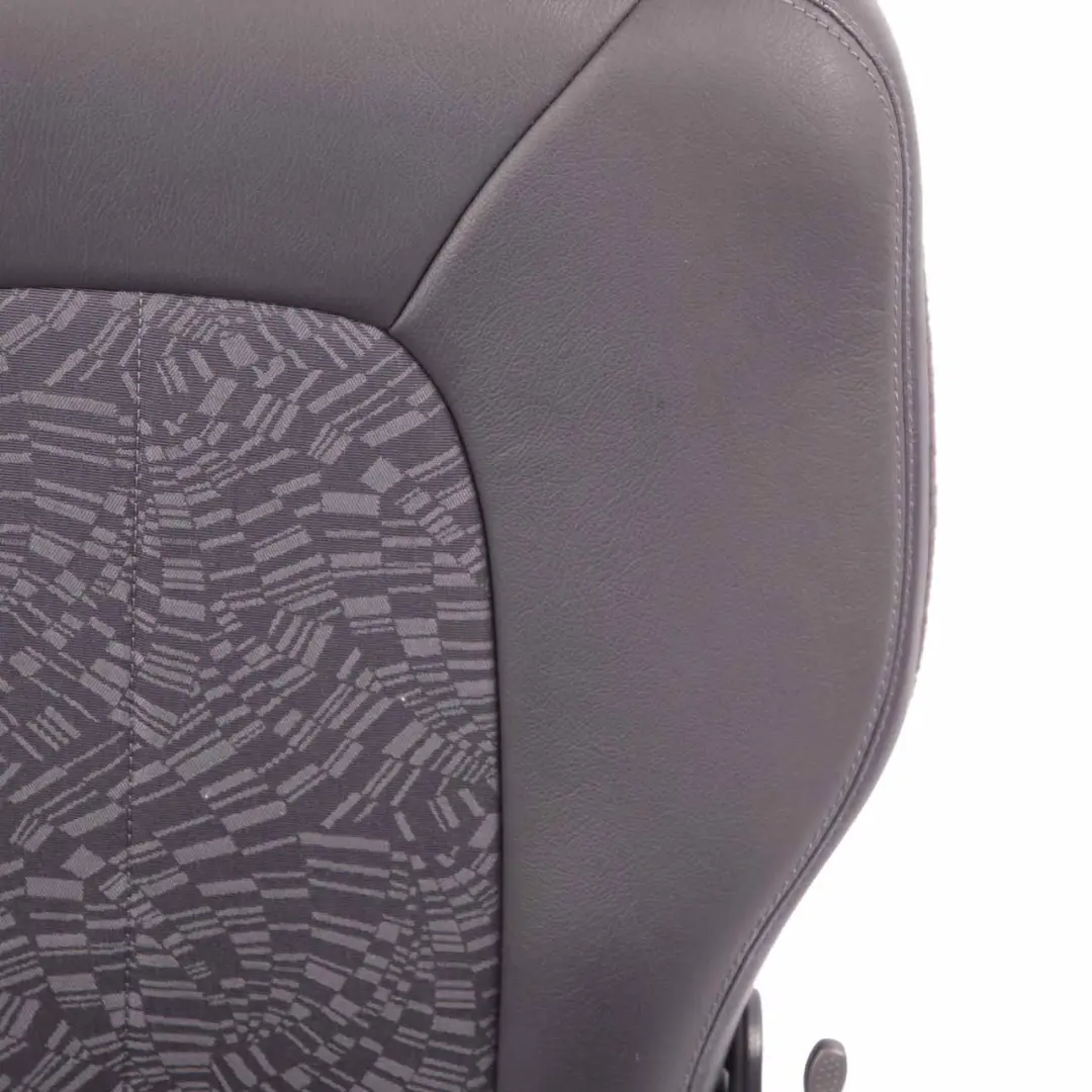 Mercedes W168 Rear Seat Cloth / Leather Left N/S Seat Backrest Sofa Slate Grey - SKU A1689208506-1 - Part number A1689208506