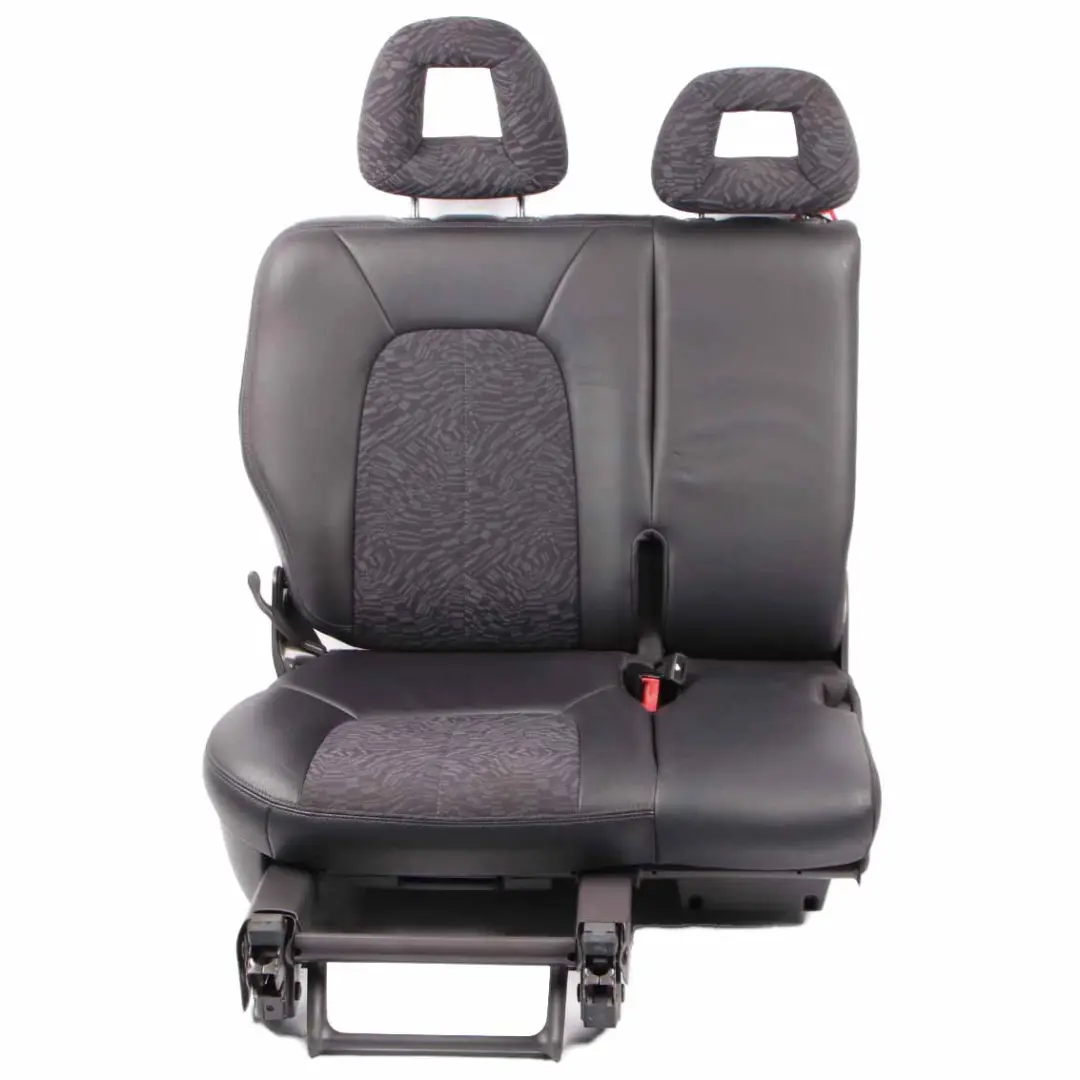 Mercedes W168 Rear Seat Right O/S Cloth / Leather Seat Backrest Sofa Slate Grey - SKU A1689208606-1 - Part number A1689208606