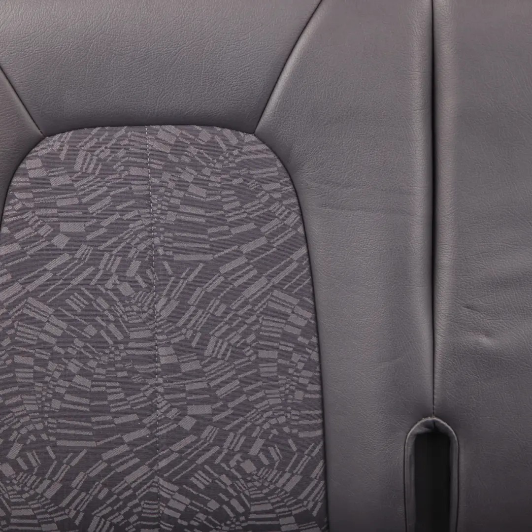 Mercedes W168 Rear Seat Right O/S Cloth / Leather Seat Backrest Sofa Slate Grey - SKU A1689208606-1 - Part number A1689208606