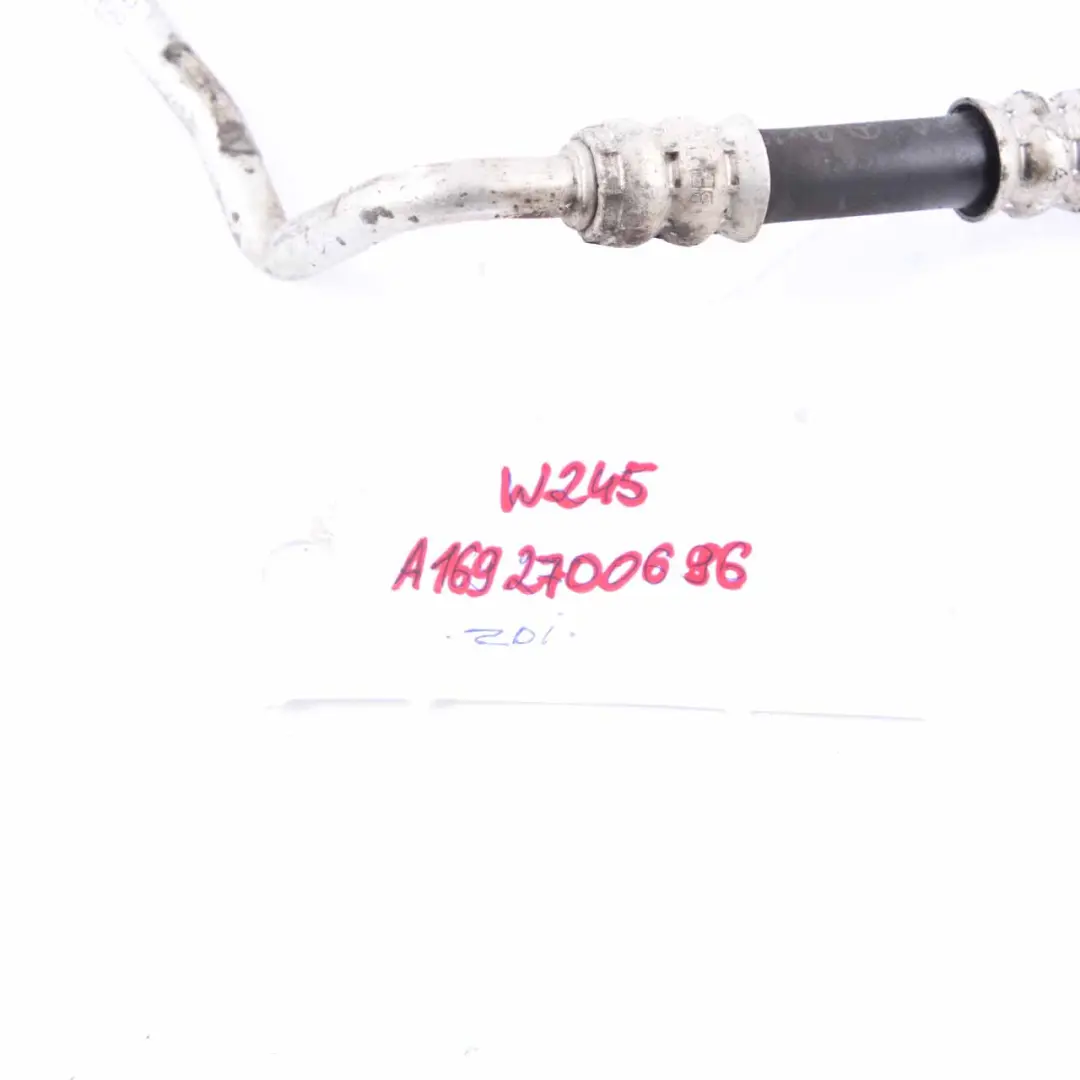 Oil Hose Mercedes W169 W245 Cooler Cooling Pipe Line Radiator to with Part number A1692700696 Oil Hose Mercedes W169 W245 Cooler Cooling Pipe Line Radiator - SKU A1692700696 - Part number A1692700696