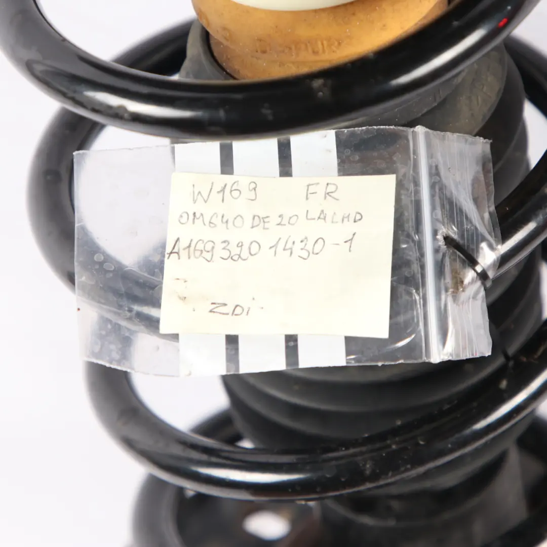 Mercedes W169 A180 CDI Vordere Rechte Aufhängung Bein Bremse Radnabe - SKU A1693201430-1 - Teilenummer A1693201430