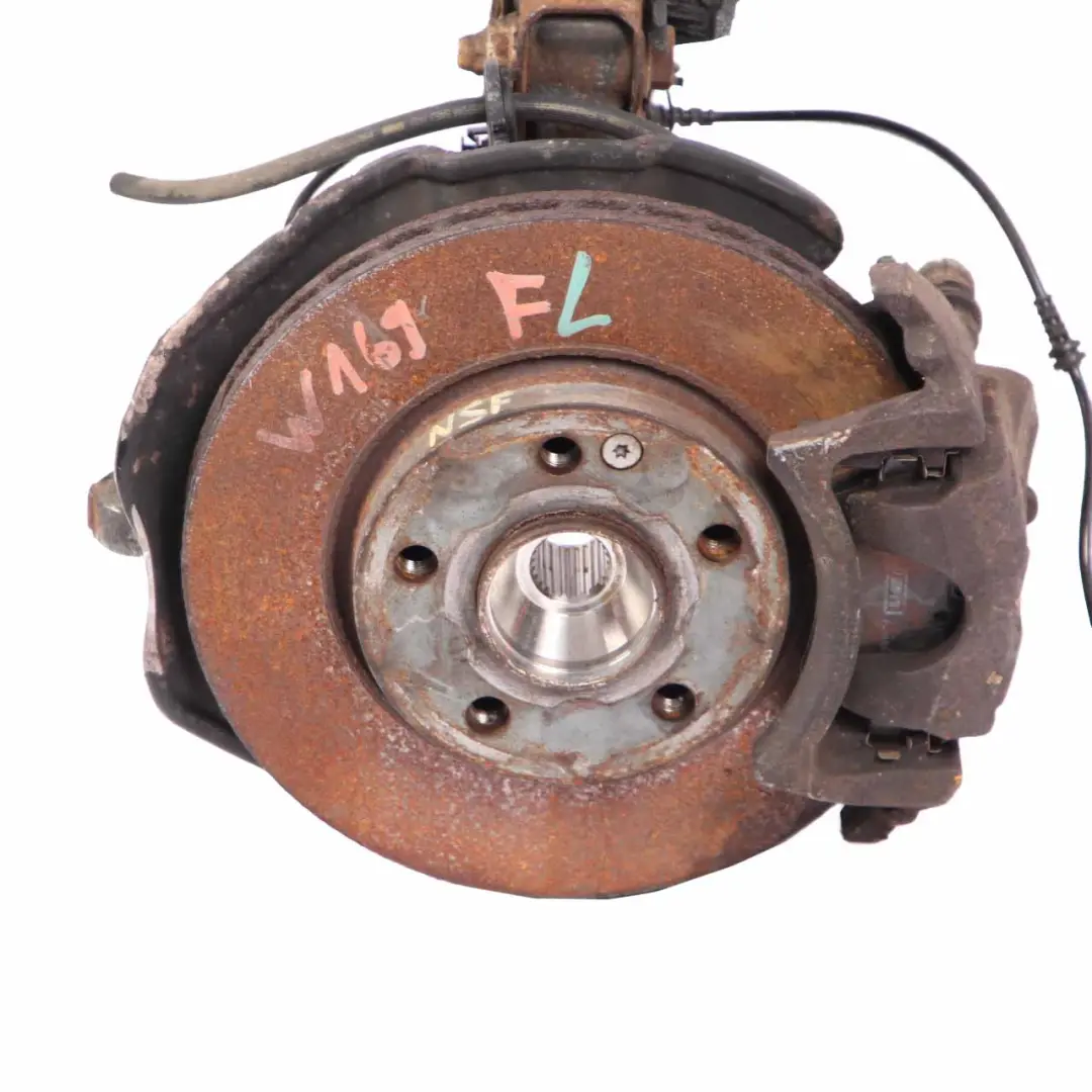 Mercedes W169 A 180 CDI Suspension avant gauche jambe de frein moyeu de roue - SKU A1693201430 - Numéro de pièce A1693201430