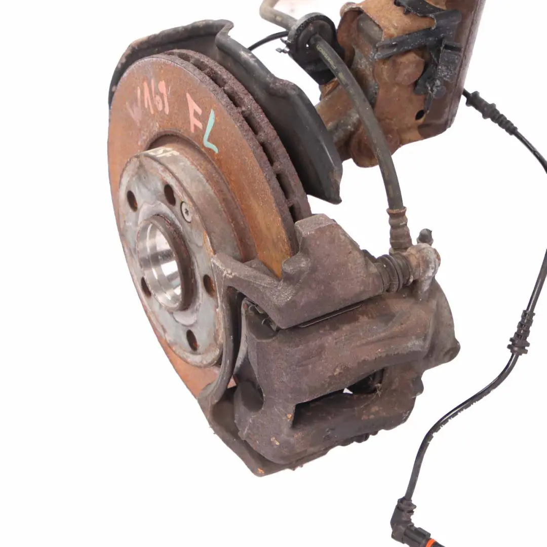 Mercedes W169 A 180 CDI Sospensione anteriore sinistra Gamba freno Mozzo ruota - SKU A1693201430 - Numero di parte A1693201430