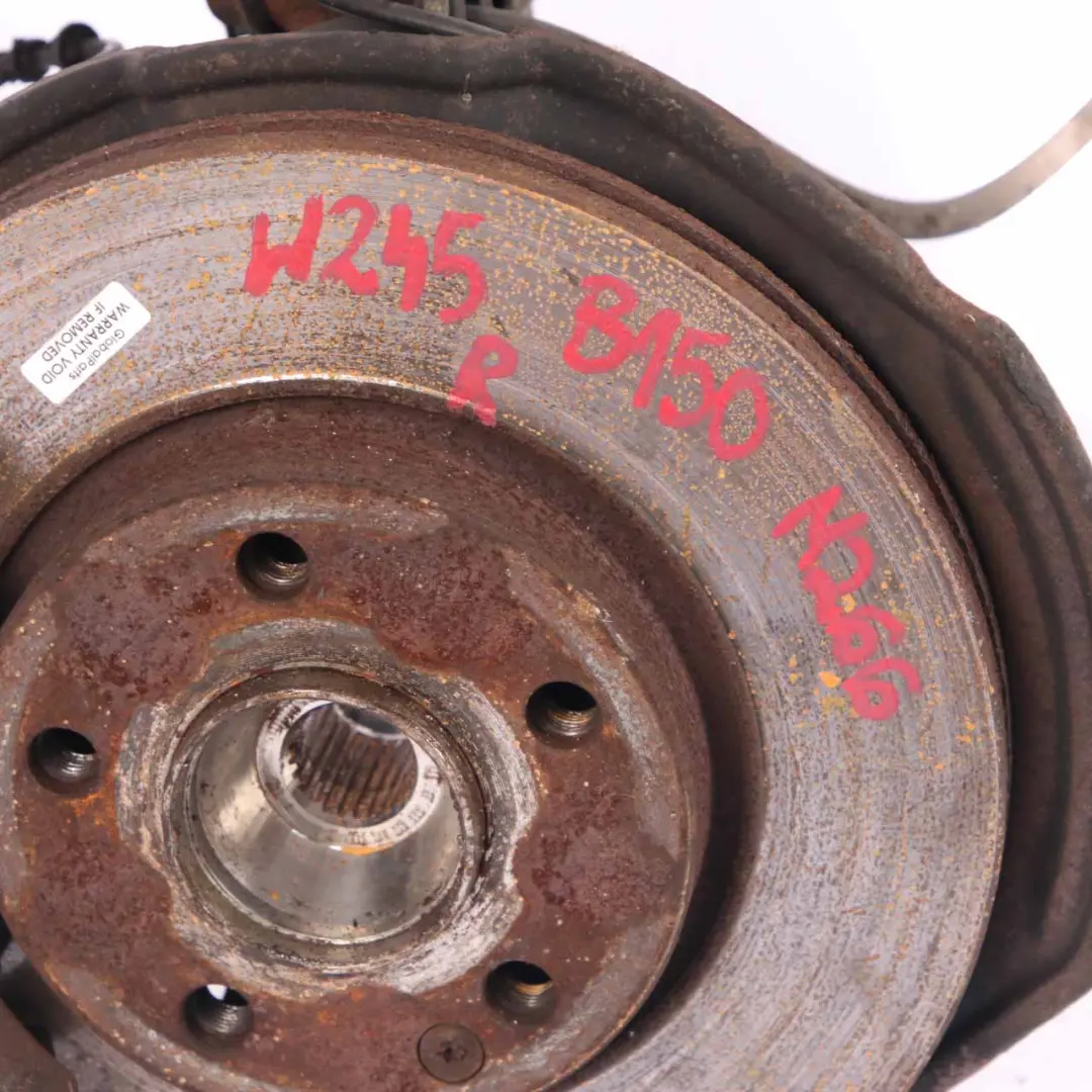 Front Right O/S Suspension Leg Brake Wheel Hub Carrier to Mercedes W245 B 150 with Part number A1693201830 Mercedes W245 B 150 Front Right O/S Suspension Leg Brake Wheel Hub Carrier - SKU A1693201830-3 - Part number A1693201830