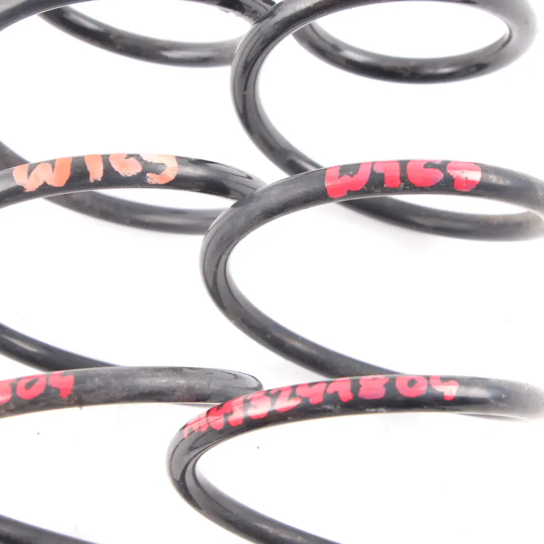 Mercedes W169 W245 Set Sospensione Posteriore Molla Elicoidale 5X Bianco - SKU A1693241804 - Numero di parte A1693241804