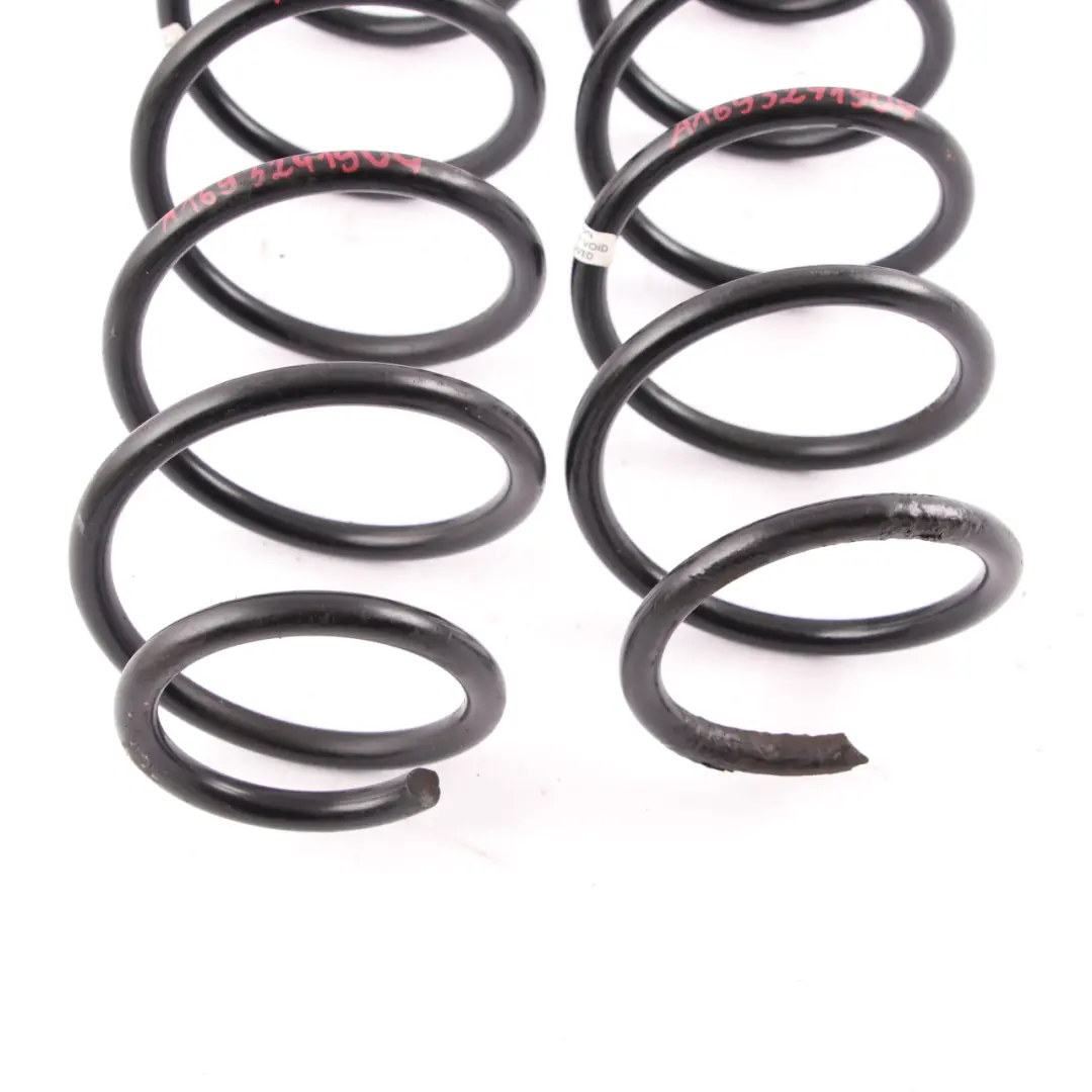 Coil Spring Rear Axle Suspension Set to Mercedes W169 W245 with Part number A1693241904 Mercedes W169 W245 Coil Spring Rear Axle Suspension Set - SKU A1693241904 - Part number A1693241904