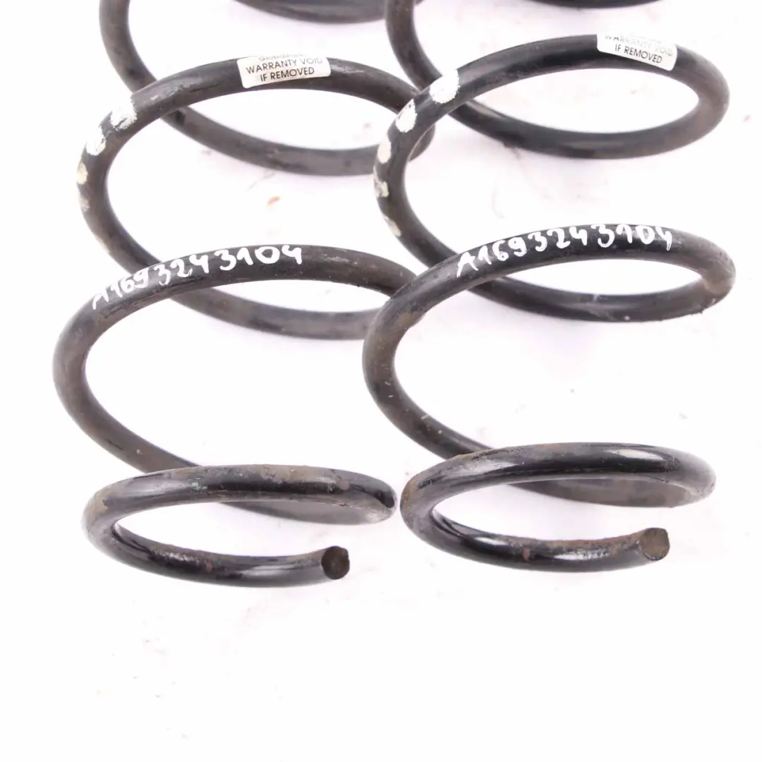 Juego suspensión trasera muelles helicoidales 5X Blanco para Mercedes W169 W245 con número de pieza A1693243104 Mercedes W169 W245 Juego suspensión trasera muelles helicoidales 5X Blanco - SKU A1693243104 - Número de pieza A1693243104