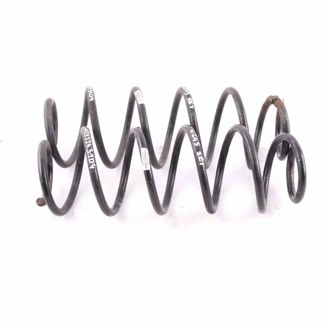 Sprężyny Zawieszenia Tył Zestaw do Mercedes W169 W245 o numerze A1693243104 Mercedes W169 W245 Sprężyny Zawieszenia Tył Zestaw - SKU A1693243104 - Numer Części A1693243104