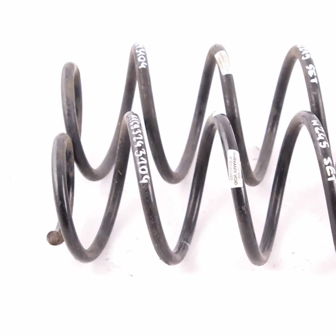 Juego suspensión trasera muelles helicoidales 5X Blanco para Mercedes W169 W245 con número de pieza A1693243104 Mercedes W169 W245 Juego suspensión trasera muelles helicoidales 5X Blanco - SKU A1693243104 - Número de pieza A1693243104