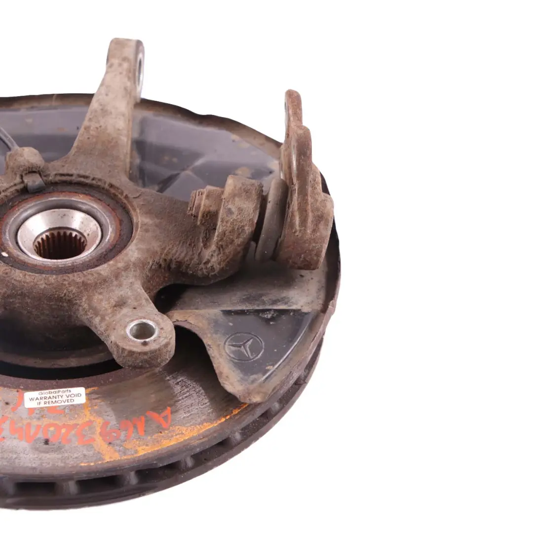 Carrier Front Left N/S Suspension Axle Hub Brake Disc to Mercedes W169 Wheel with Part number A1693300720 Mercedes W169 Wheel Carrier Front Left N/S Suspension Axle Hub Brake Disc - SKU A1693300720-1 - Part number A1693300720