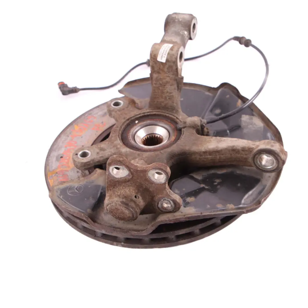 Carrier Front Left N/S Suspension Axle Hub Brake Disc to Mercedes W169 Wheel with Part number A1693300720 Mercedes W169 Wheel Carrier Front Left N/S Suspension Axle Hub Brake Disc - SKU A1693300720-1 - Part number A1693300720