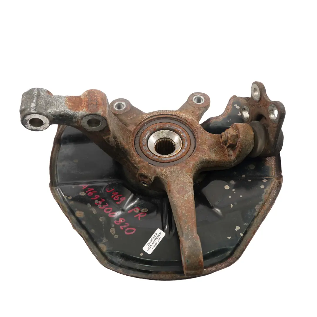 MercedesW169 W245 anteriore destra sospensione ruota portante mozzo snodo per con numero di parte A1693300820 MercedesW169 W245 anteriore destra sospensione ruota portante mozzo snodo - SKU A1693300820 - Numero di parte A1693300820