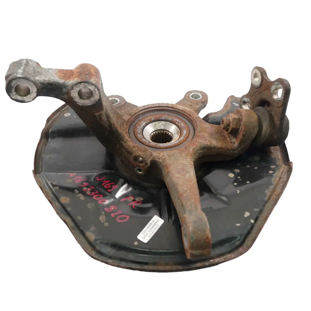 MercedesW169 W245 Front Right O/S Suspension Wheel Carrier Hub Knuckle to with Part number A1693300820 MercedesW169 W245 Front Right O/S Suspension Wheel Carrier Hub Knuckle - SKU A1693300820 - Part number A1693300820