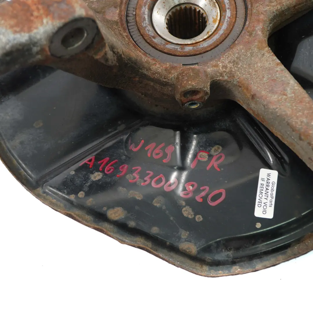  MercedesW169 W245 Suspension Avant Droite Porte Roue Hub Knuckle - SKU A1693300820 - Numéro de pièce A1693300820