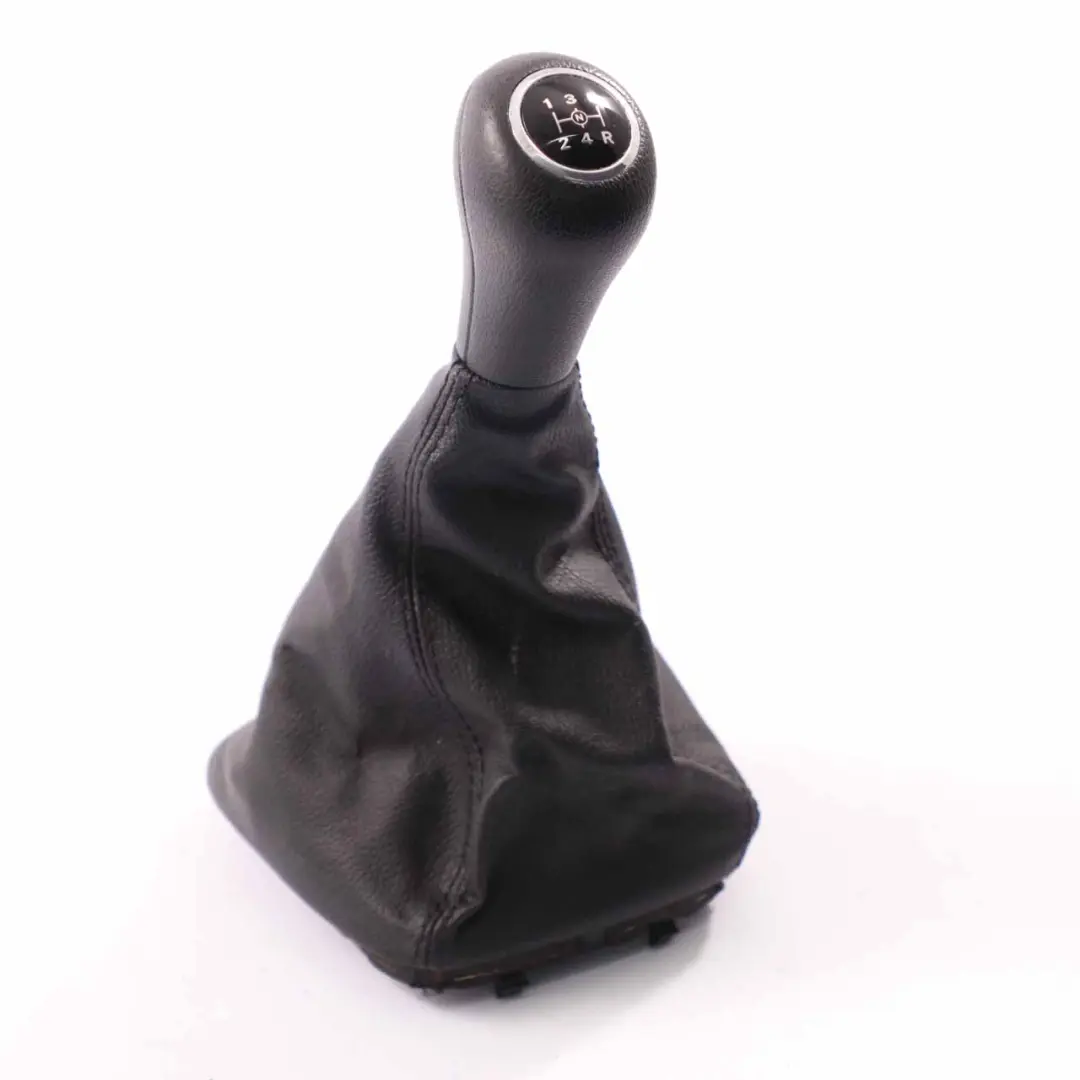 Palanca cambios Pomo selector 5 velocidades Cuero para Mercedes W169 con número de pieza A1693644410 Mercedes W169 Palanca cambios Pomo selector 5 velocidades Cuero - SKU A1693644410 - Número de pieza A1693644410
