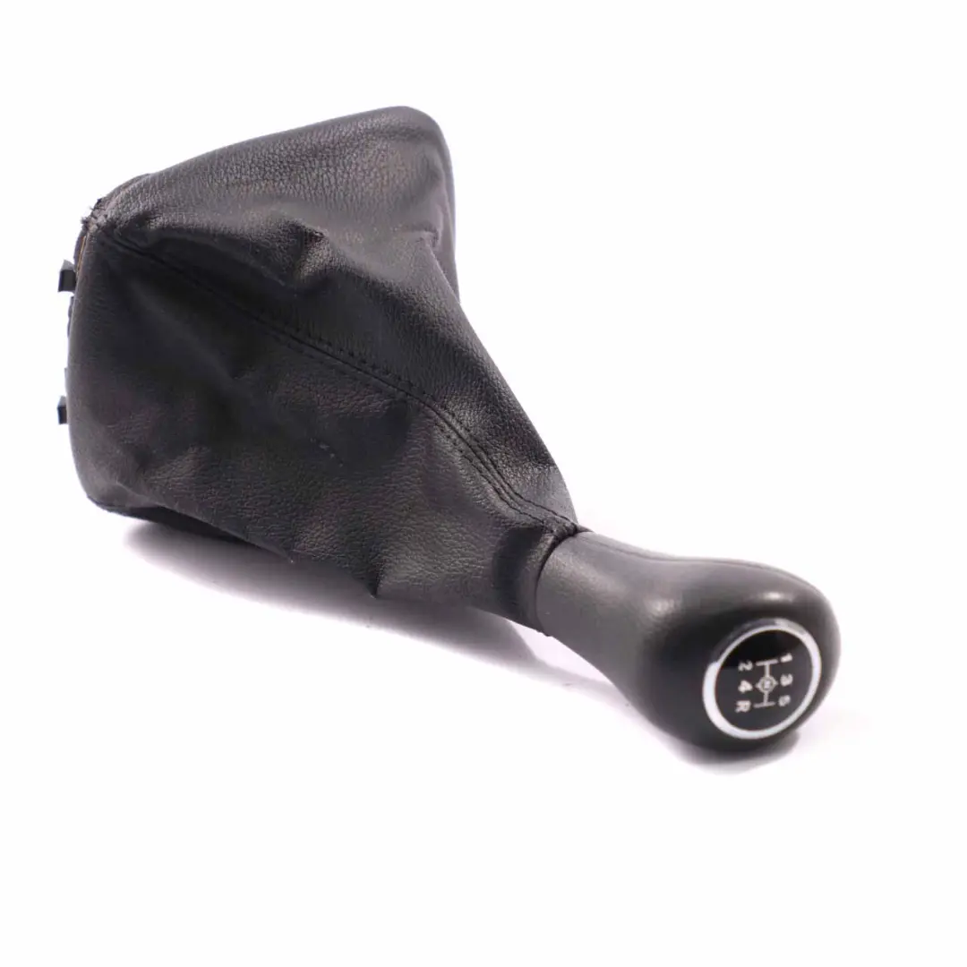 Palanca cambios Pomo selector 5 velocidades Cuero para Mercedes W169 con número de pieza A1693644410 Mercedes W169 Palanca cambios Pomo selector 5 velocidades Cuero - SKU A1693644410 - Número de pieza A1693644410