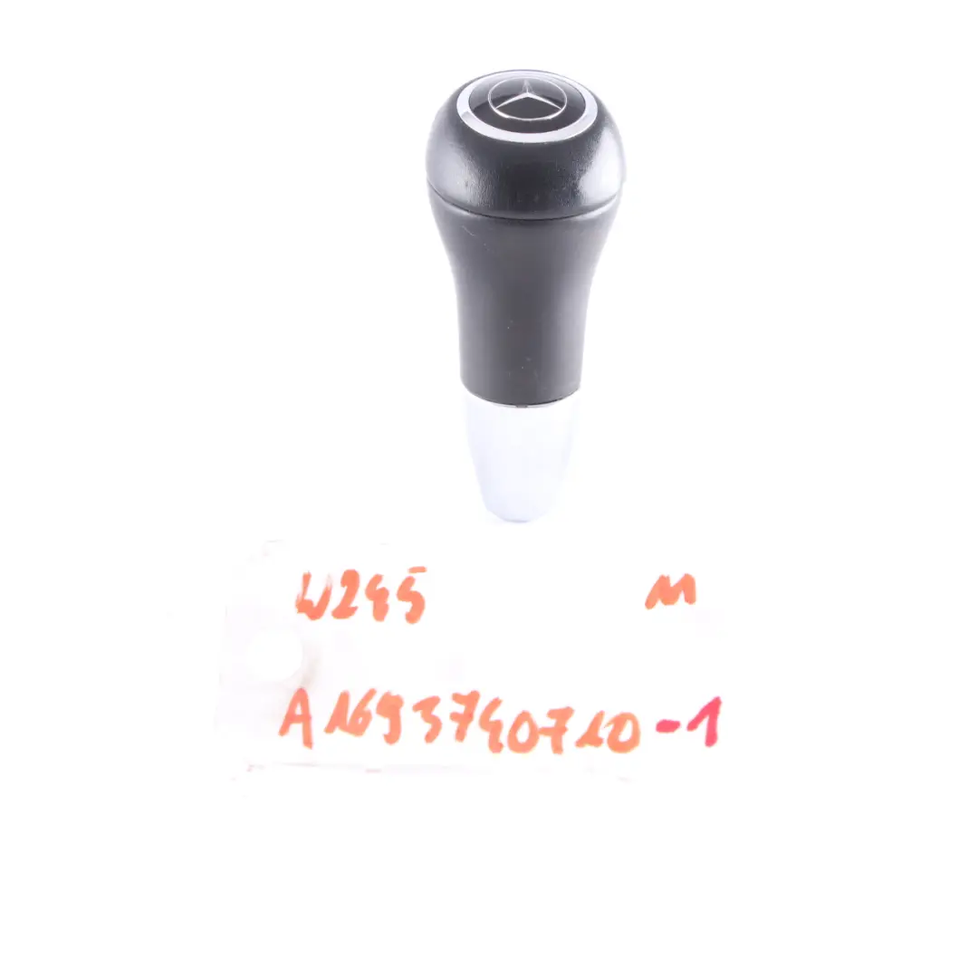  Mercedes-Benz Clase A B W169 W245 Palanca De Cambio Selector Tapa Pomo Negro - SKU A1693740710-1 - Número de pieza A1693740710