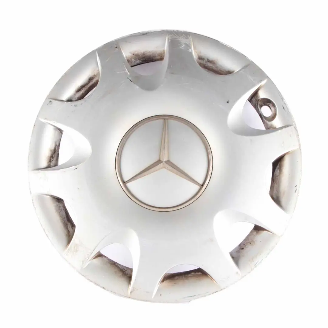 Silber Radkappe Blende Radzierblende Abdeckung 15" für Mercedes W169 mit Teilenummer A1694000025 Mercedes W169 Silber Radkappe Blende Radzierblende Abdeckung 15" - SKU A1694000025-1 - Teilenummer A1694000025