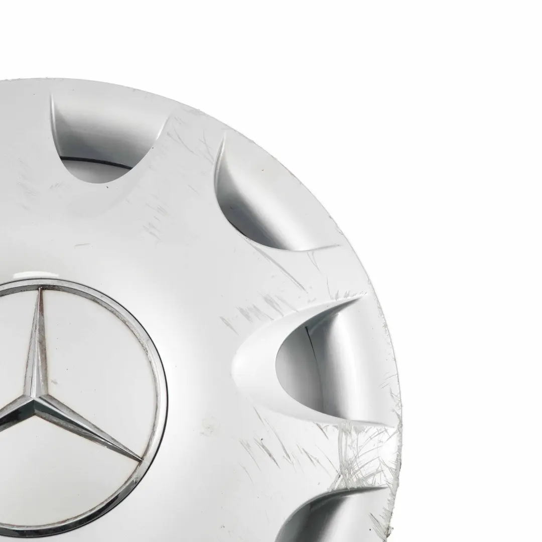 Copriruota Argento Coprimozzo Pannello Trim 15" per Mercedes W169 con numero di parte A1694000025 Mercedes W169 Copriruota Argento Coprimozzo Pannello Trim 15" - SKU A1694000025-3 - Numero di parte A1694000025