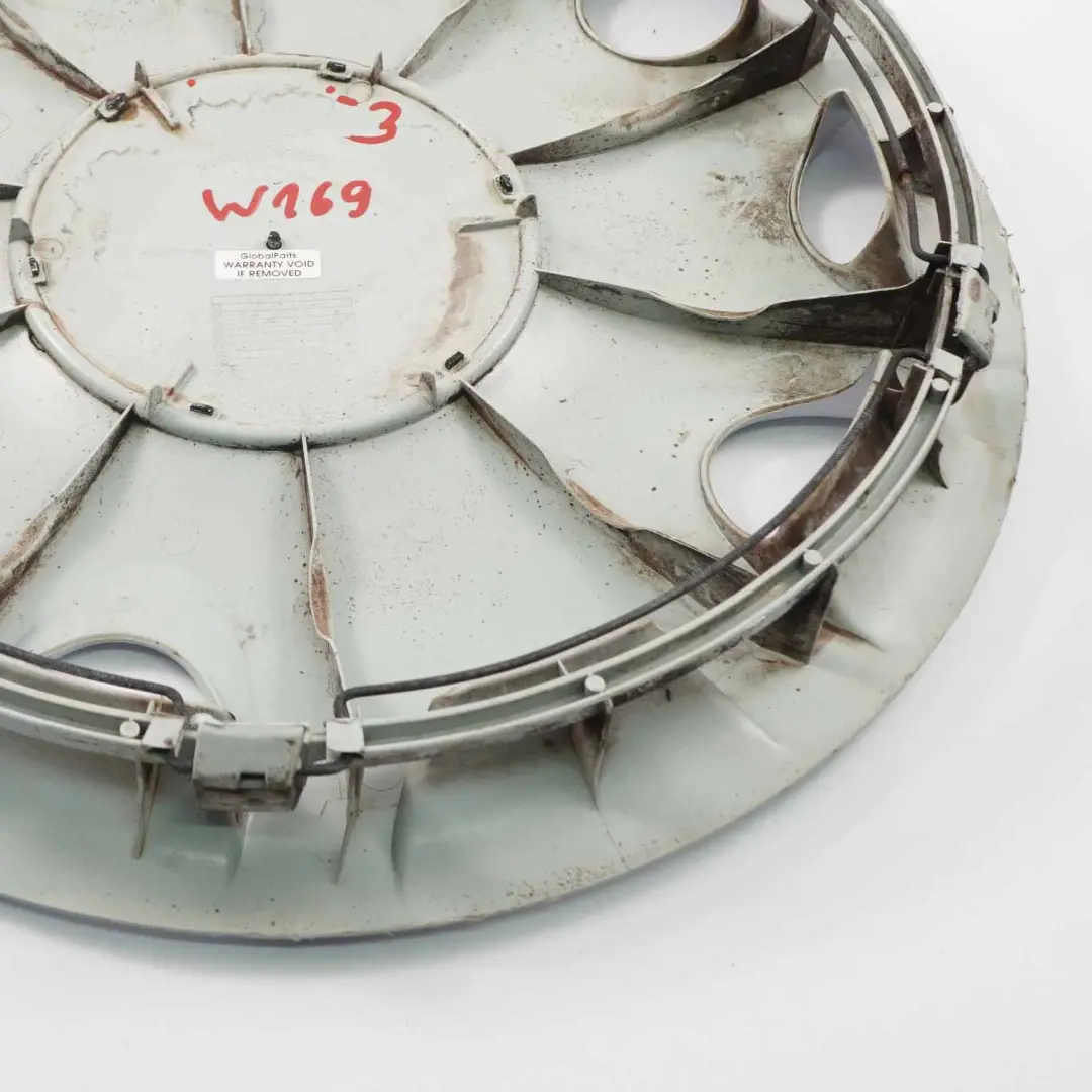 Silber Radkappe Blende Radzierblende Abdeckung 15" für Mercedes W169 mit Teilenummer A1694000025 Mercedes W169 Silber Radkappe Blende Radzierblende Abdeckung 15" - SKU A1694000025-3 - Teilenummer A1694000025