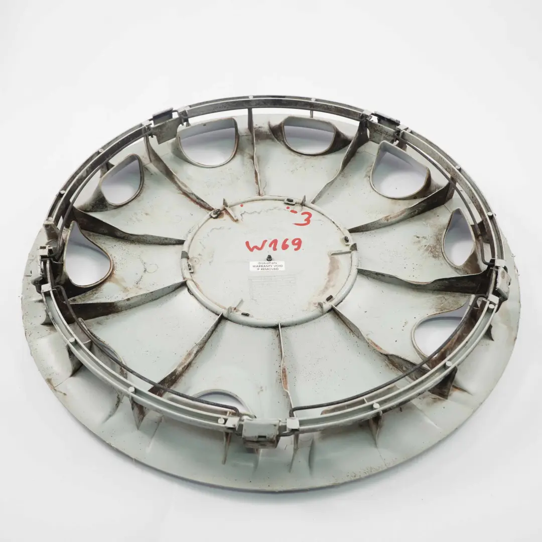 Mercedes W169 Silber Radkappe Blende Radzierblende Abdeckung 15" - SKU A1694000025-3 - Teilenummer A1694000025