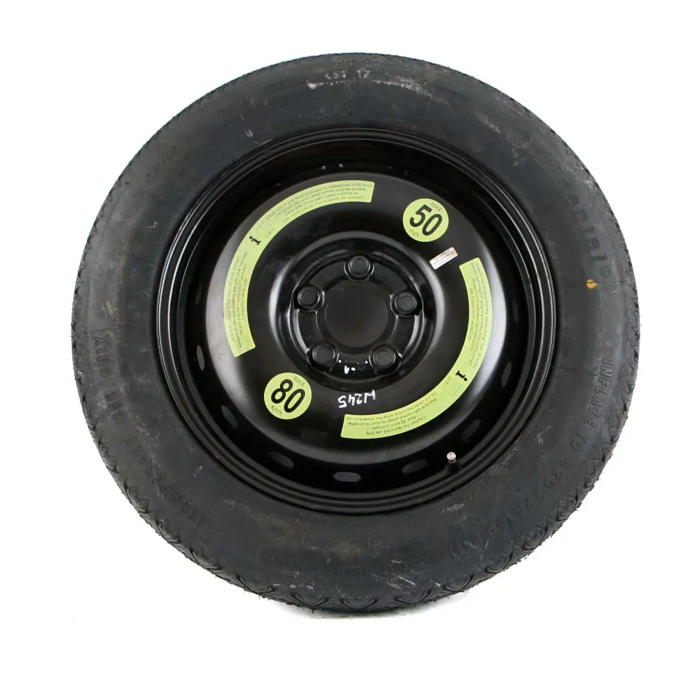 Mercedes-Benz W169 W245 Compact Spare Wheel Steel R16 Tyre 125/90  - SKU A1694000802-1 - Part number A1694000802
