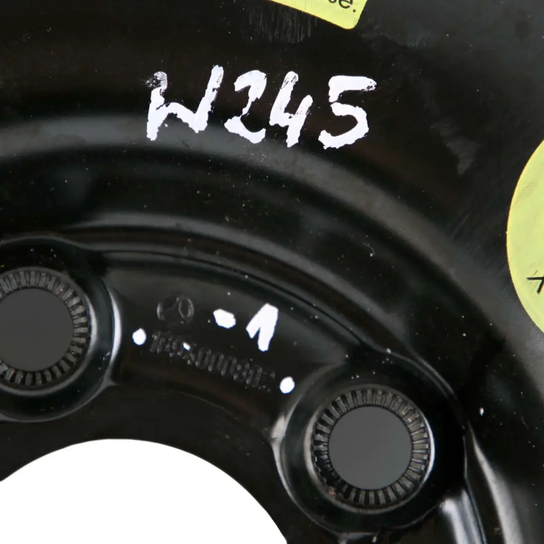 Mercedes-Benz W169 W245 Compact Spare Wheel Steel R16 Tyre 125/90  - SKU A1694000802-1 - Part number A1694000802