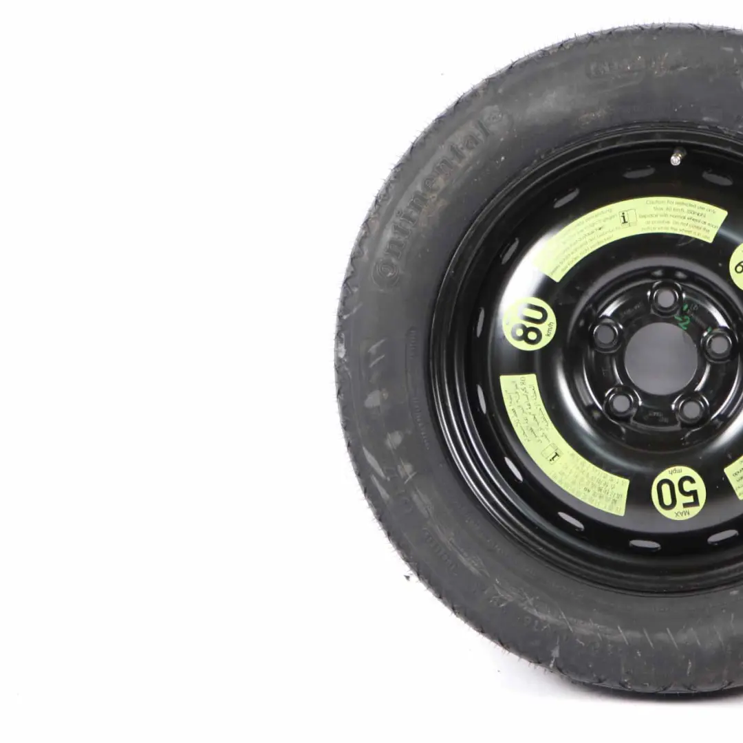  Ruota di scorta Mercedes W169 W245 Compact Acciaio R16 Pneumatico 125/90 - SKU A1694000802-2 - Numero di parte A1694000802