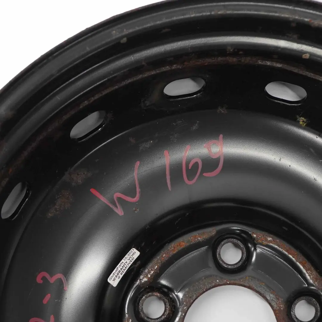 Roue de secours compacte en acier 16'' 3,5J ET:32 pour Mercedes W169 W245 à propos du numéro de pièce A1694000802 Mercedes W169 W245 Roue de secours compacte en acier 16'' 3,5J ET:32 - SKU A1694000802-4 - Numéro de pièce A1694000802