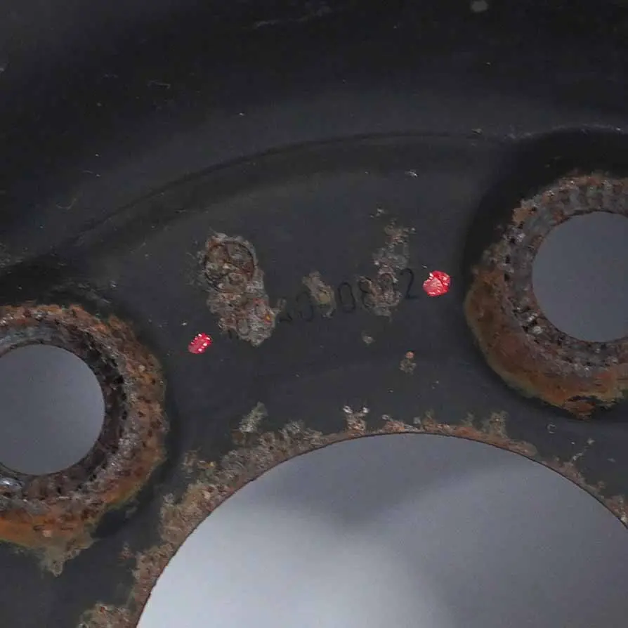 Ruota scorta compatta in acciaio 16'' 3,5J ET:32 per Mercedes W169 W245 con numero di parte A1694000802 Mercedes W169 W245 Ruota scorta compatta in acciaio 16'' 3,5J ET:32 - SKU A1694000802-4 - Numero di parte A1694000802