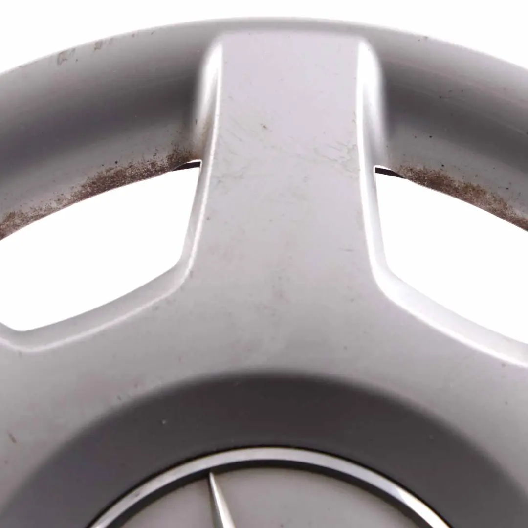 Cap Mercedes W169 15'' Centre Trim Hub Cover Silver to Wheel with Part number A1694000925 Wheel Cap Mercedes W169 15'' Centre Trim Hub Cover Silver - SKU A1694000925-SET - Part number A1694000925