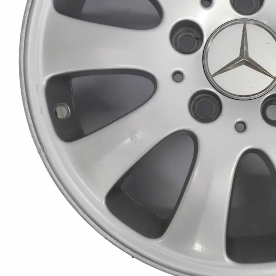 Mercedes W169 Silver Alloy Wheel Rim 15" ET:44 6J - SKU A1694010002-3 - Part number A1694010002