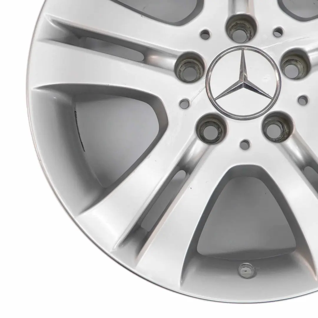 Mercedes W245 Silver Alloy Wheel Rim 16" ET:46 6J - SKU A1694010202-1 - Part number A1694010202