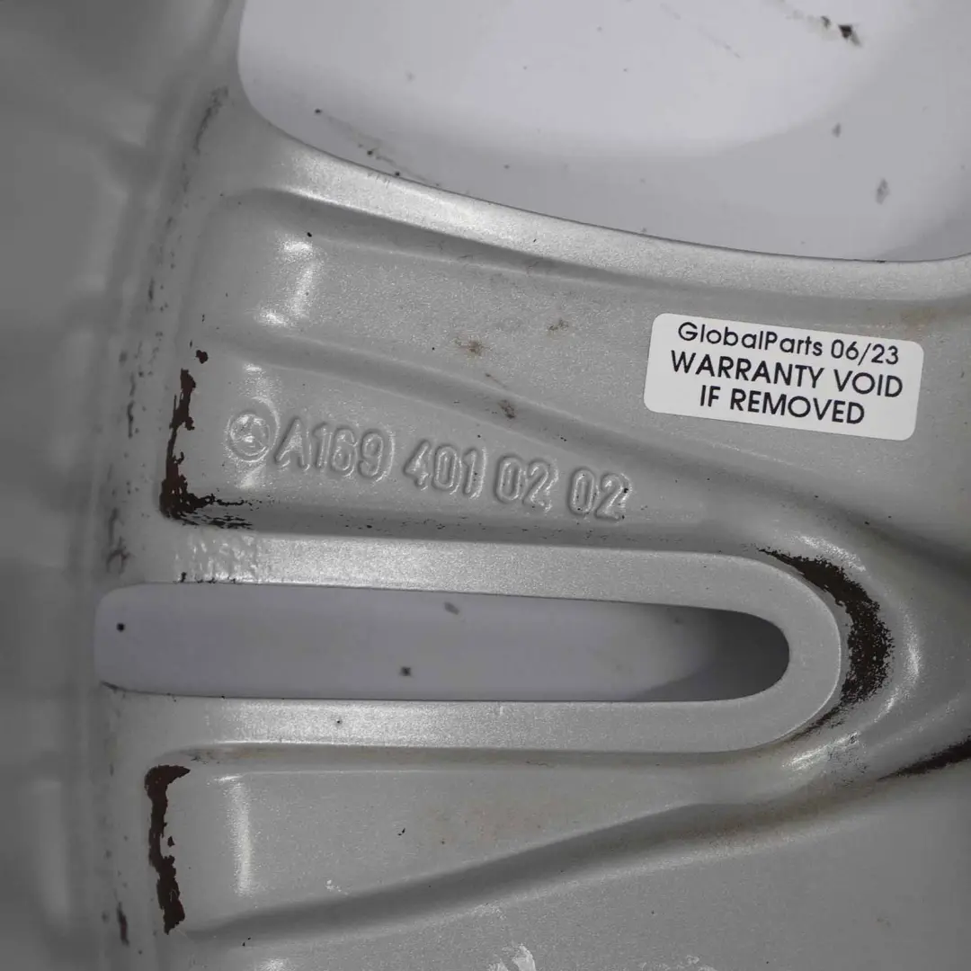 Mercedes W245 Cerchio in lega argento 16" ET:46 6J - SKU A1694010202-2 - Numero di parte A1694010202