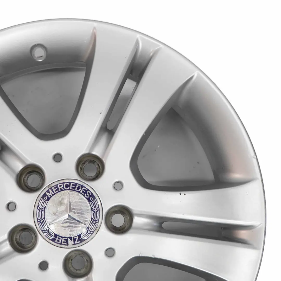  Llanta de aleación plateada Mercedes W245 16" ET:46 6J - SKU A1694010202-2 - Número de pieza A1694010202