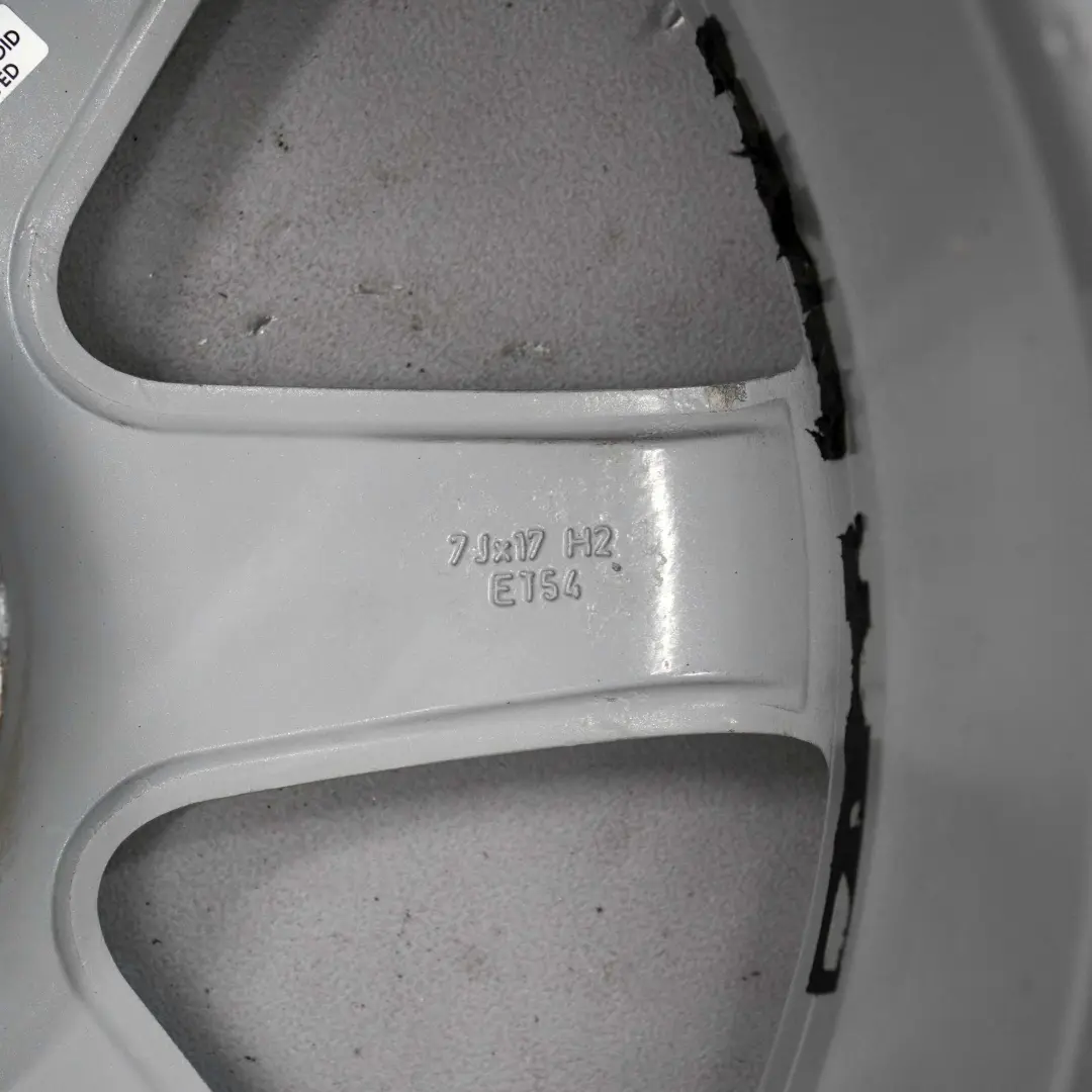 Mercedes-Benz A-Class W169 Silver Alloy Wheel Rim 17" ET:54 7J to with Part number A1694010502 Mercedes-Benz A-Class W169 Silver Alloy Wheel Rim 17" ET:54 7J - SKU A1694010502-1 - Part number A1694010502