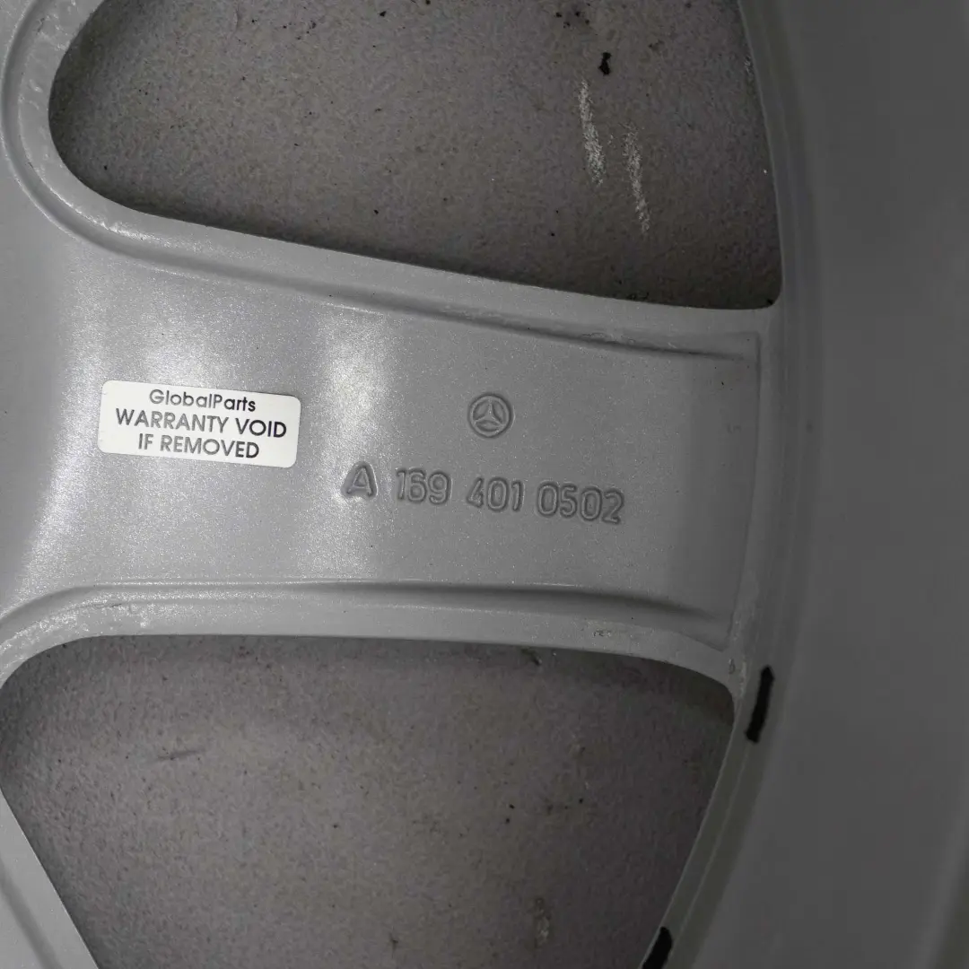  Llanta De aleacion plateada Mercedes-Benz Clase A W169 17" ET:54 7J - SKU A1694010502-2 - Número de pieza A1694010502