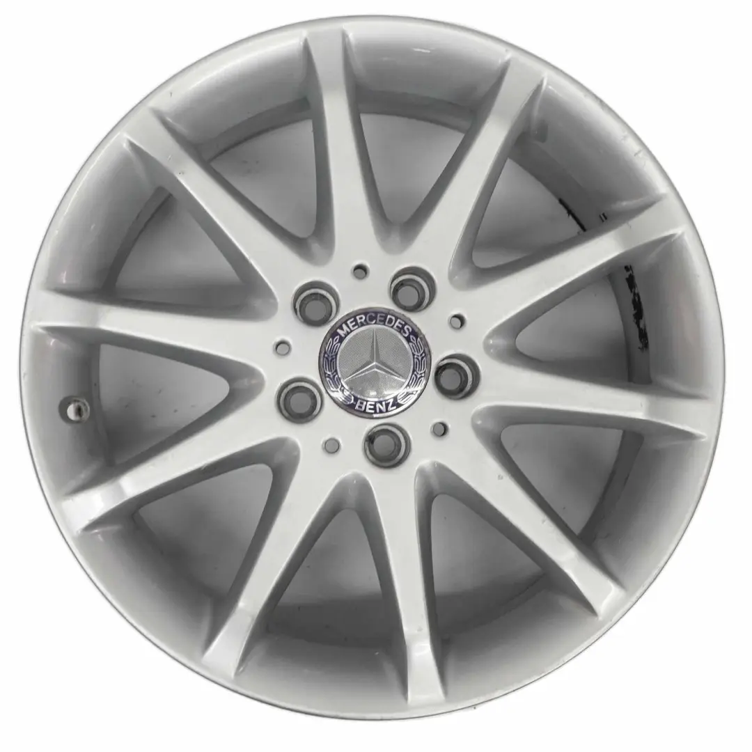  Mercedes-Benz Clase B W245 Llanta de aleación plateada 17" ET:49 7J - SKU A1694010702-1 - Número de pieza A1694010702