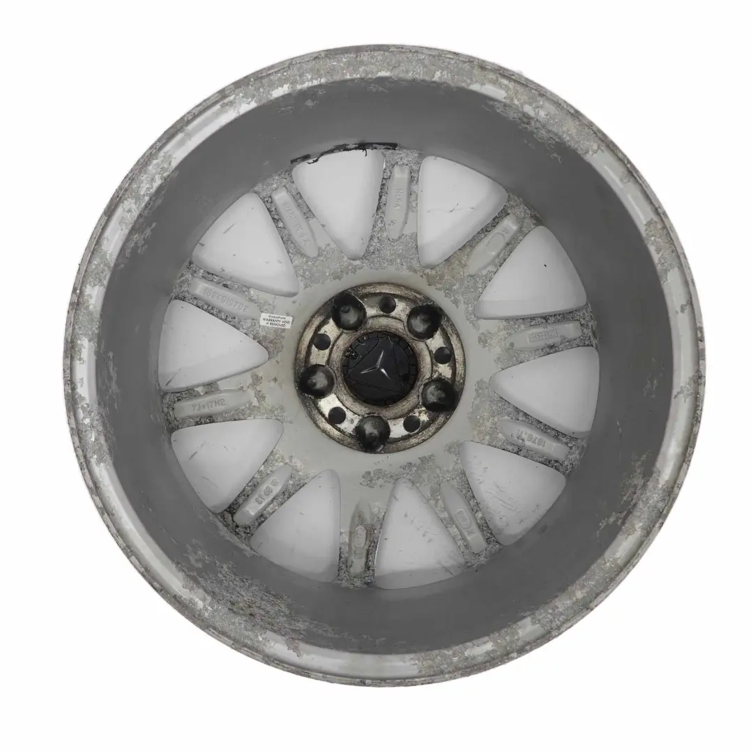 Mercedes W245 Silver Alloy Wheel Rim 10-Spoke 17" ET:49 7J - SKU A1694010702-3 - Part number A1694010702