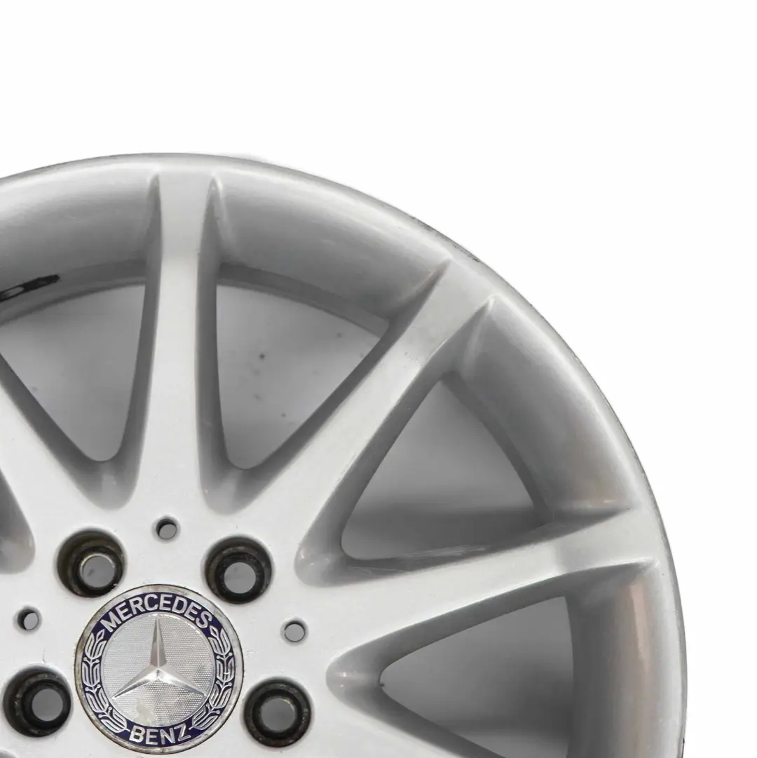 Mercedes W245 Silver Alloy Wheel Rim 10-Spoke 17" ET:49 7J - SKU A1694010702-4 - Part number A1694010702