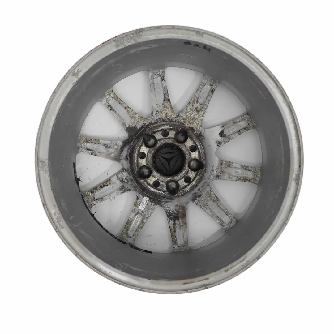 Mercedes W245 Silver Alloy Wheel Rim 10-Spoke 17" ET:49 7J - SKU A1694010702-4 - Part number A1694010702